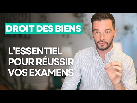 Cours de droit des biens (Introduction et notions clés)