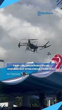 Polri Luncurkan Robot Polisi, Robodog Siap Diterjunkan Tahun 2030