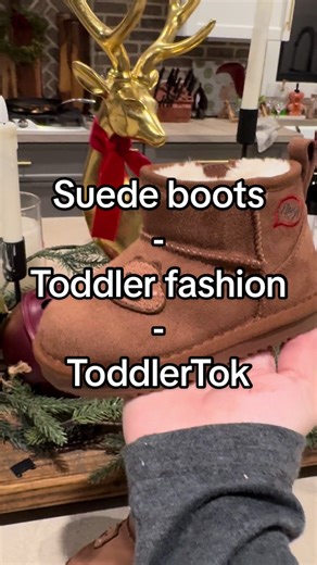 Cutest Waterproof Suede Boots for Toddler Fashion