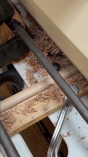 Homemade Timber Pegs #timberframing #toolsinaction