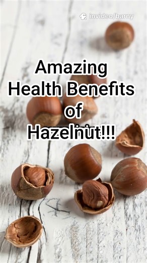 5 Amazing Health Facts of Hazelnut! #hazelnut #nutritionfacts #healthfacts