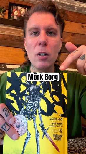 Mörk Borg is the perfect quick setup dungeon crawl that is literally FREE top to bottom. #morkborg