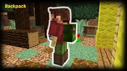 Minecraft - How to make a Backpack Minecraft Map