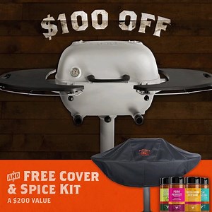 60 reactions · 12 shares | For a limited time, buy a PK360 Grill and receive $100 off. Plus get another $100 bucks worth of swag for FREE in the form of a grill cover and a savory Fire & Smoke spice kit! The spice kit includes: Pork Perfect, Chicka Licka Bam Bam, Fish Monger & Potato Slayer. | PK Grills | Facebook