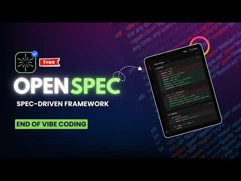 OpenSpec is Insane: Spec Driven Development is 100X Better Than Vibe Coding