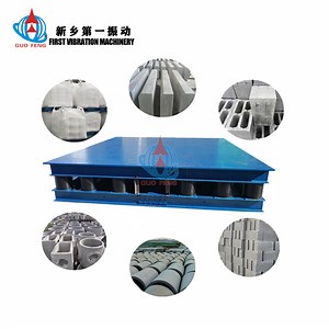 [Hot Item] Vibration Table Concrete Mould Vibrating Table for Paver Tile