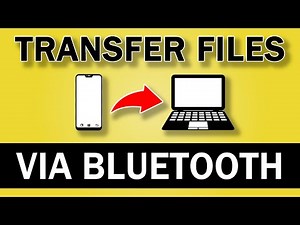 How to Transfer Files from Phone to Laptop using Bluetooth