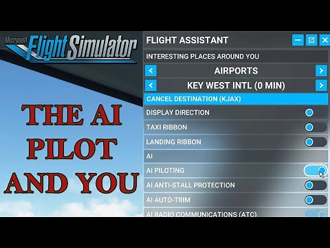 [MSFS] What the AI Pilot can and cannot do.