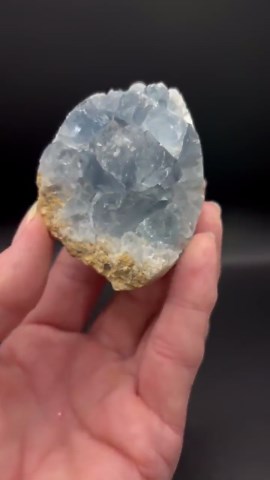 Celestite Geode Cluster, Sky Blue Geode, Madagascar Crystal, Angelic Energy Stone - Etsy