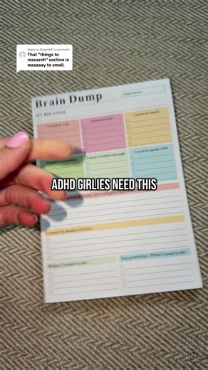 Brain Dump Notepad for ADHD: How to Use it to Focus
