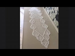 TUTORIAL: Centrino runner all'uncinetto 2°parte 🧶Idee Uncinetto🧶