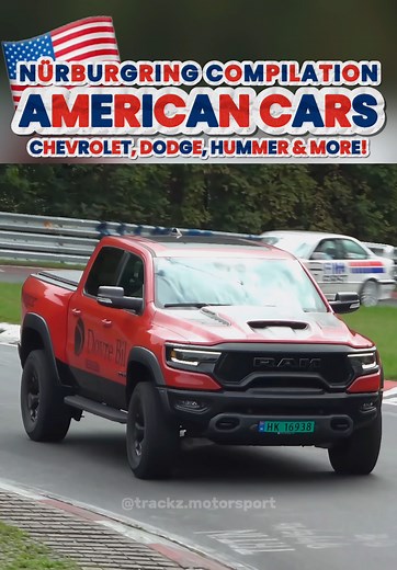 American Muscle Cars Roar at Nürburgring