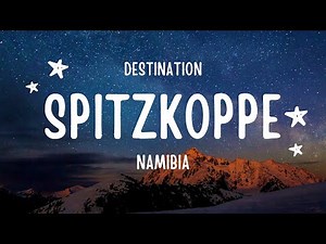 AERIAL VIDEO OF SPITZKOPPE AND PONTOK MOUNTAINS NAMIBIA SOUTHERN AFRICA
