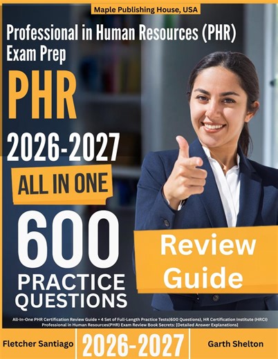 Buy PHR Exam Prep 2026-2027: All-in-one Study Guide + 600 Practice Questions Online in India - Etsy