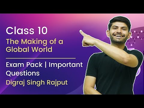 Exam Pack And Most Important Questions 2025-26 | The Making of a Global World | Class 10 History