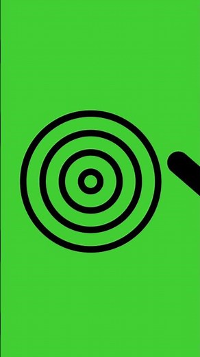 FREE DOWNLOAD Target Icon on Green Screen Background by ‪@pixxeledge‬ | HD