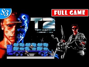 Terminator 2 - Judgement Day (1991) | Full Gameplay Walkthrough | NES | Retro Game