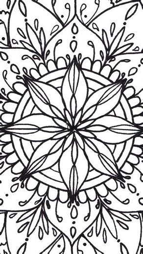 Mandala for Stress Relief #8