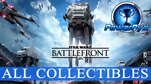 Star Wars Battlefront - All Collectible Locations on All Maps / Missions (Hoth, Tatooine, Endor, Sullust)