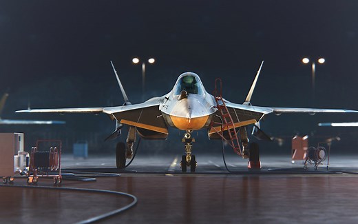 苏飞超薄 Su-57