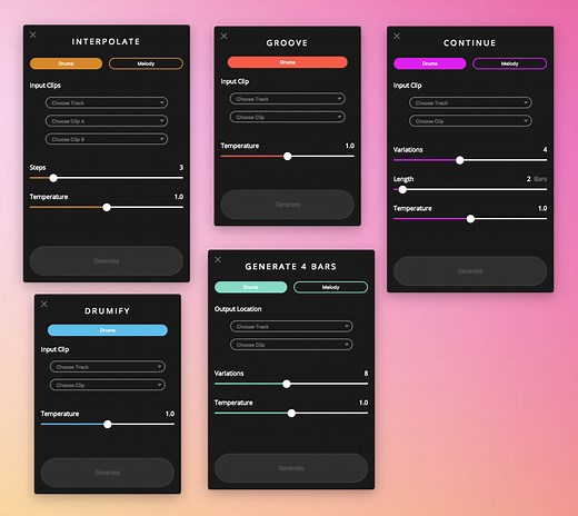 Magenta Studio - Ableton Live Plugin