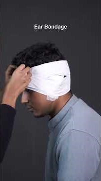Ear Bandaging Procedure for Nursing Students