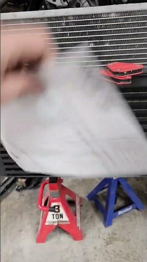 Custom built fan shroud and mounts!