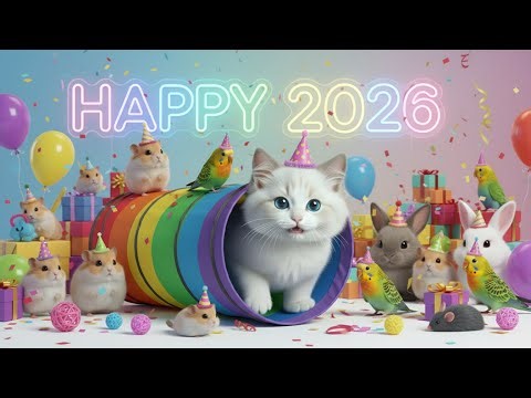 CAT GAMES I 🐾 Fast Moving Animals for Cats | Birds, Mice & Squirrels Play Video