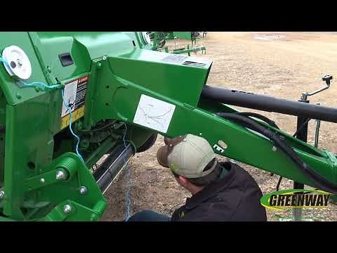How to Load Twine on a 469 Baler MegaWide Plus