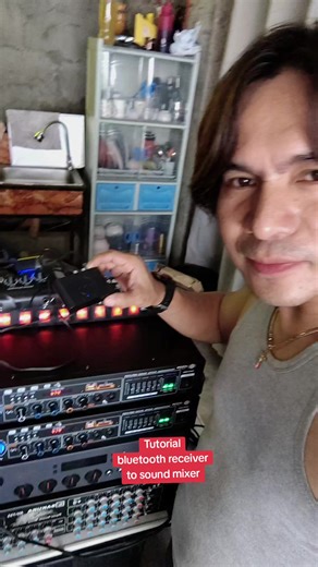 Karaoke Mixer Connection Guide Using Bluetooth Receiver