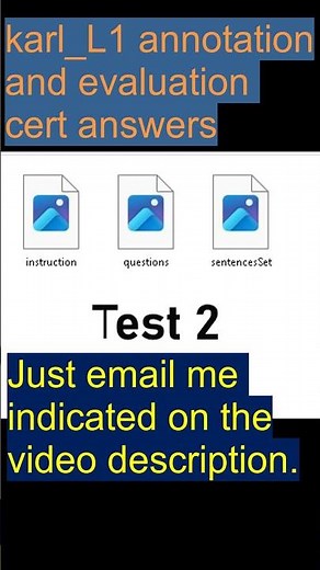 Karl_L1_Annotation and Evaluation Cert Answers