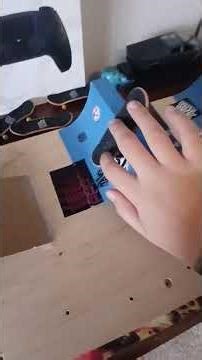 trying out my homemade fingerboard park