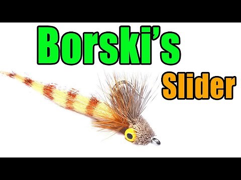 Borski's Bonefish Slider Saltwater Fly Tying - Tim Borksi Fly Pattern