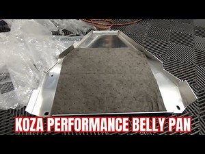 2005 Chevy Corvette - ‪@kozaperformance8073‬ Belly Pan/Engine Diaper Install