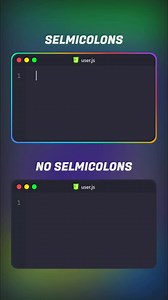Semicolons in JS: to include or not? 🤔 Our examples show both sides. Which style do you prefer for cleaner code? Let us know! 👇 #JavaScript #CodingTips #WebDev #CleanCode | Coding Play