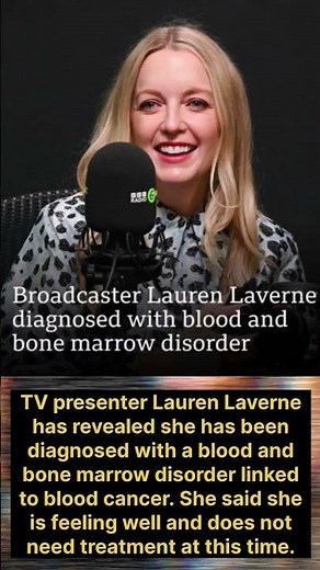 TV presenter Lauren Laverne has revealed she has been diagnosed #usa #AmericaNewspulse #laurenlavern