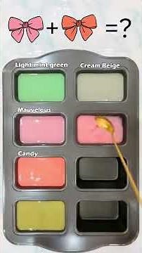 🎨Pro Color Mixing Tutorial – Watch Basic Shades Turn into Perfect New Tones