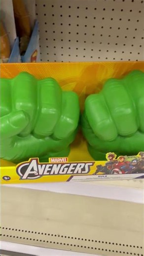 Marvel Avengers The Hulk gamma foam fists SMASH Playtime role play Super Hero toys
