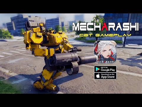 Mecharashi (Front Mission: Borderscape) - SRPG CBT Gameplay (Android/iOS)