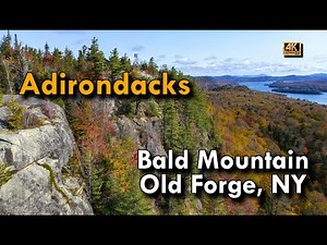 Stunning Fall Colors at Bald Mountain Adirondacks | Hiking & 4K Drone Views