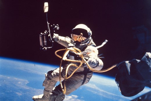 American History: Edward White the first American to walk in space