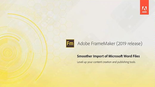 【油管搬运】怎样将Microsoft Word文档导入到FrameMaker