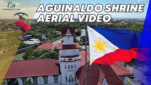 AERIAL DRONE SHOTS OF AGUINALDO SHRINE | 2023 The Emilio Aguinaldo Shrine or the Cavite El Viejo Shrine is a national shrine located in Kawit, Cavite in the Philippines, where the Philippine Declaration of Independence from Spain was declared on June 12, 1898 or Independence Day, To commemorate the event, now known as Araw ng Kalayaan or Independence Day, a national holiday, the Philippine flag is raised here by top government officials on June 12 each year. The house is now a museum. | CineMoti