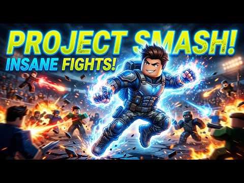 I Became UNSTOPPABLE in Project Smash… (Roblox Fighting Chaos!)
