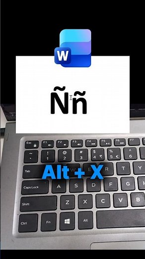 This Alt+X Trick Makes Typing Ñ Instant #msword #shortcutkeys