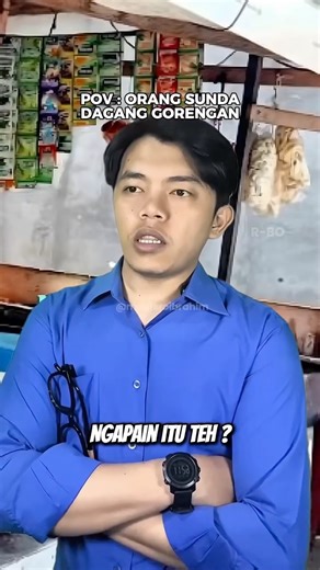 Emunk on Instagram: "POV ORANG SUNDA DAGANG GORENGAN 🤣 #memepage #videolucu #drama #comedy #sunda"