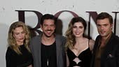 Maddie Hasson, Marco Pigossi, Andra Nechita and Alex Roe attend the...