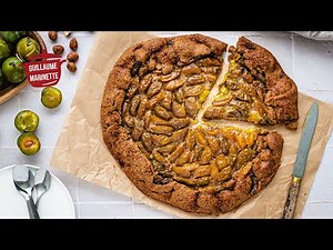 Tarte rustique aux prunes HEALTHY et VEGAN ! Recette facile et rapide