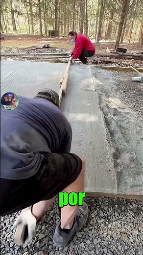 🏗️🧱💧 This is how dry concrete works #viral #funfacts