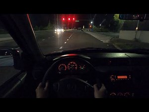 1997 Honda CR-V LX - 4K POV Night Drive